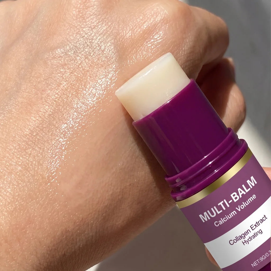 Collagen Multi Balm Stick, Hydrating Face & Neck Moisturiser - Zenflow Active
