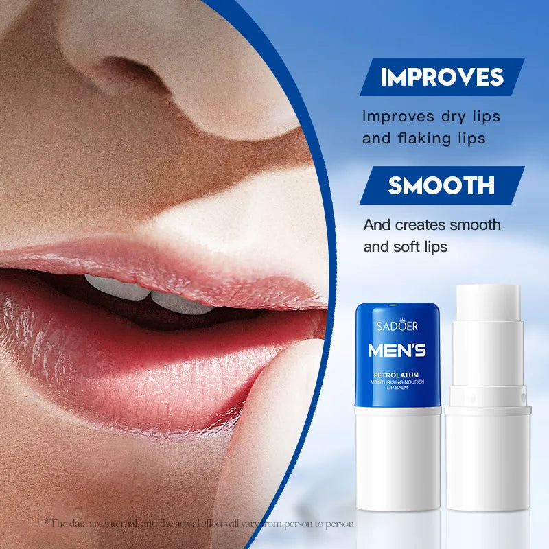 SADOER Moisturising Lip Balm Stick for Dry, Chapped Lips - Zenflow Active