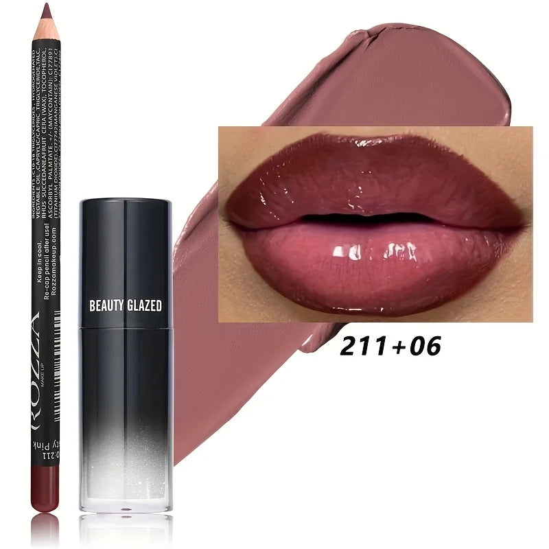 Smooth Lip Liner & Lip Oil Set Zenflow Active