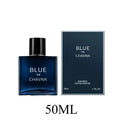 Men's Blue Aromatic Eau de Parfum, 100ml/50ml Long-Lasting Woody Fresh Fragrance - Zenflow Active