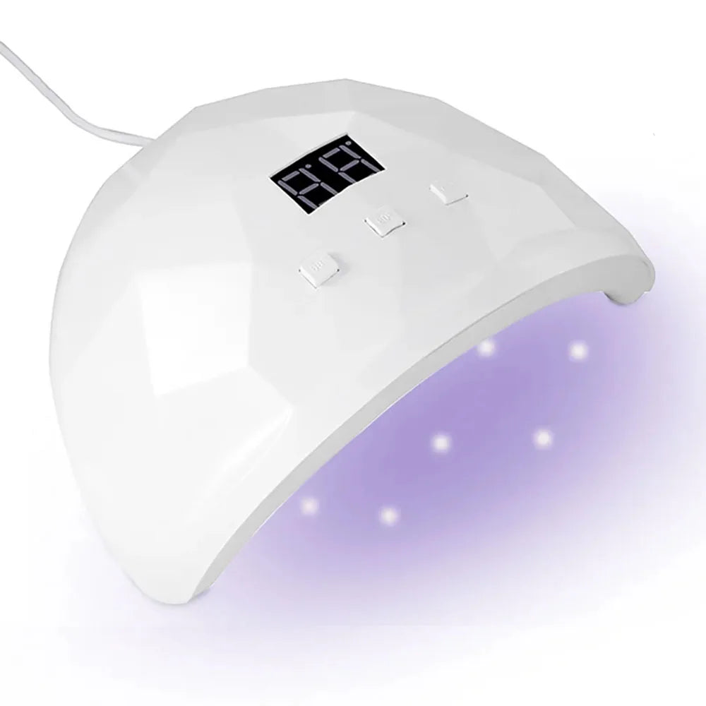 UV/LED Nail Curing Lamp 88W – 18 LEDs, Eye Protection | Home & Salon Use - Zenflow Active