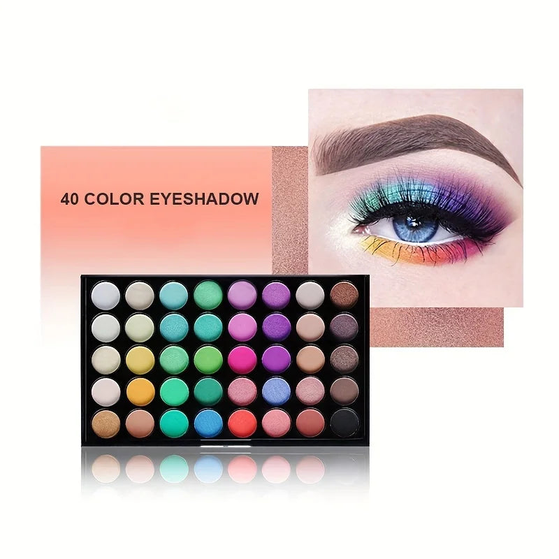 40 Colours Ultimate Eyeshadow Palette - Zenflow Active