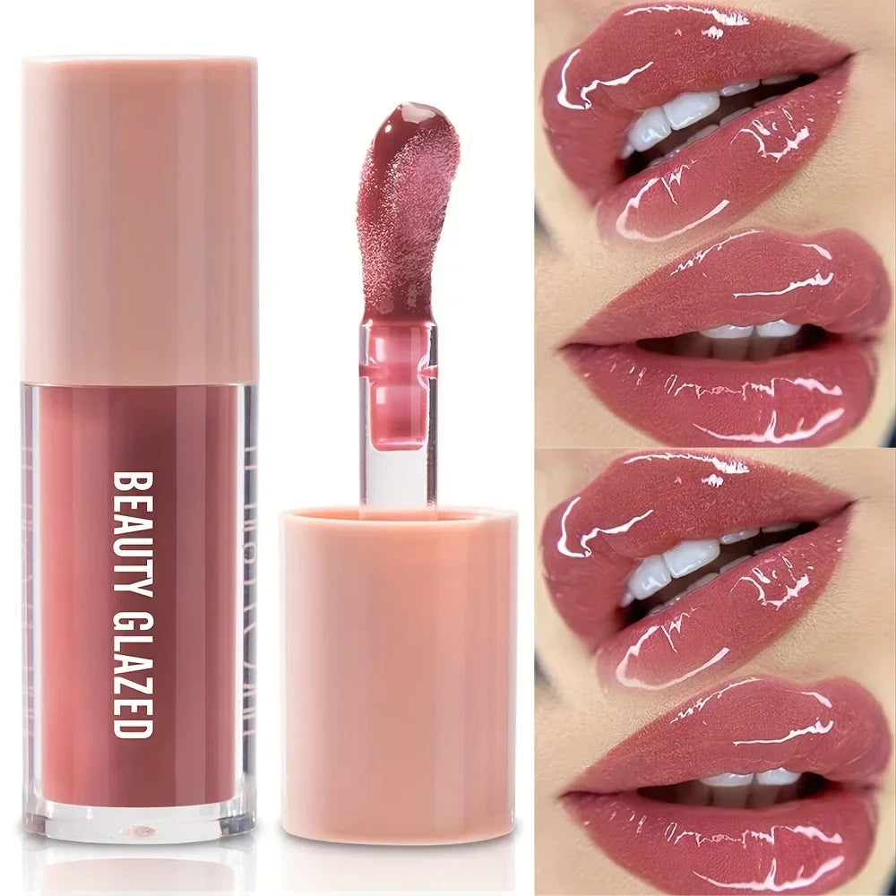 Crystal Jelly Plumping Lip Oil – Hydrating Gloss & Lip Care - Zenflow Active