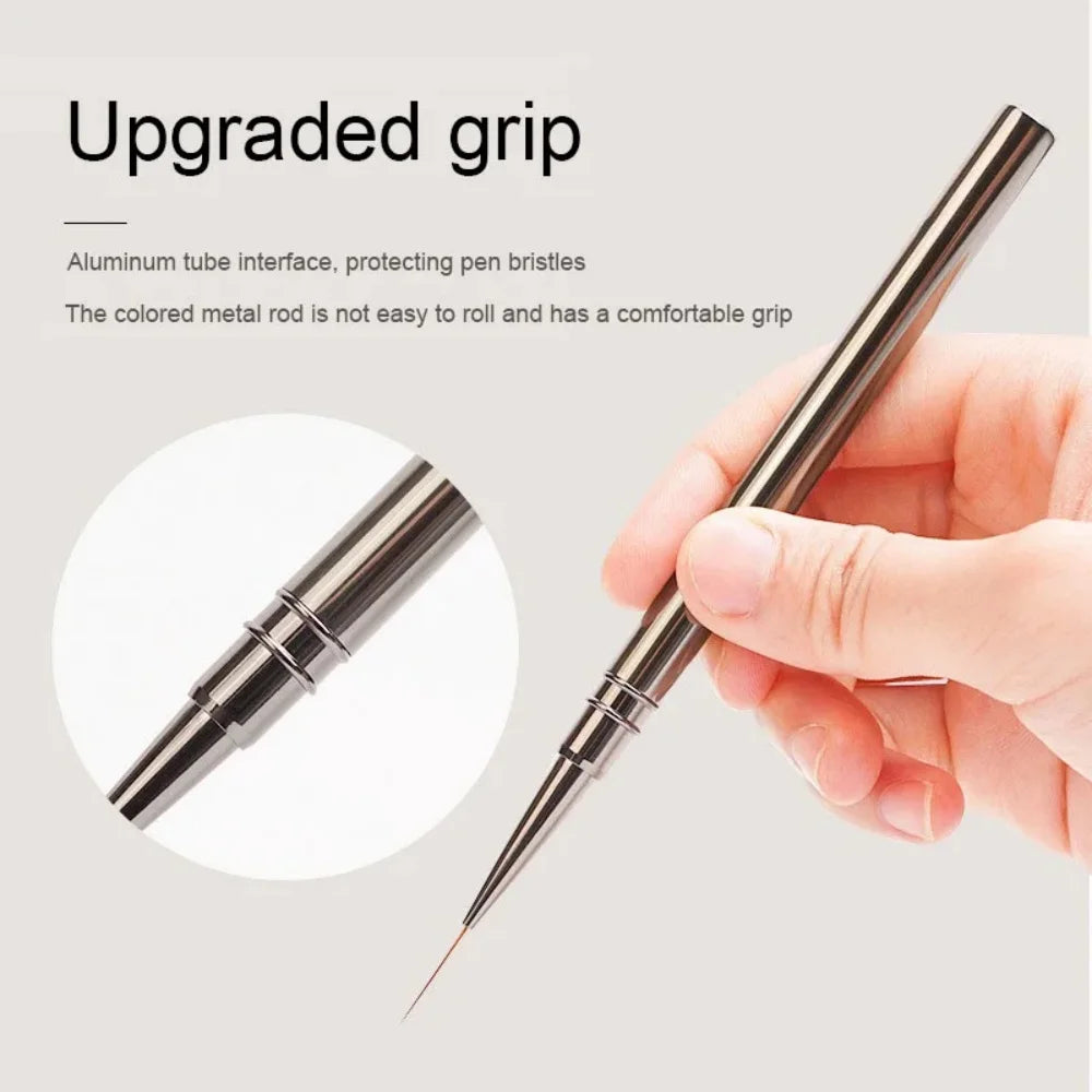 Nail Art Liner Brushes – Striping, Line & Detail Painting | Professional Manicure Tool - Zenflow Active