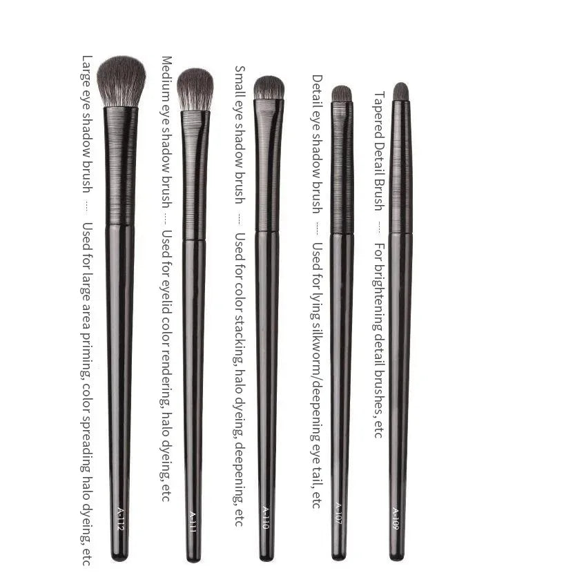 Natural Eye Makeup Brushes Set - Zenflow Active