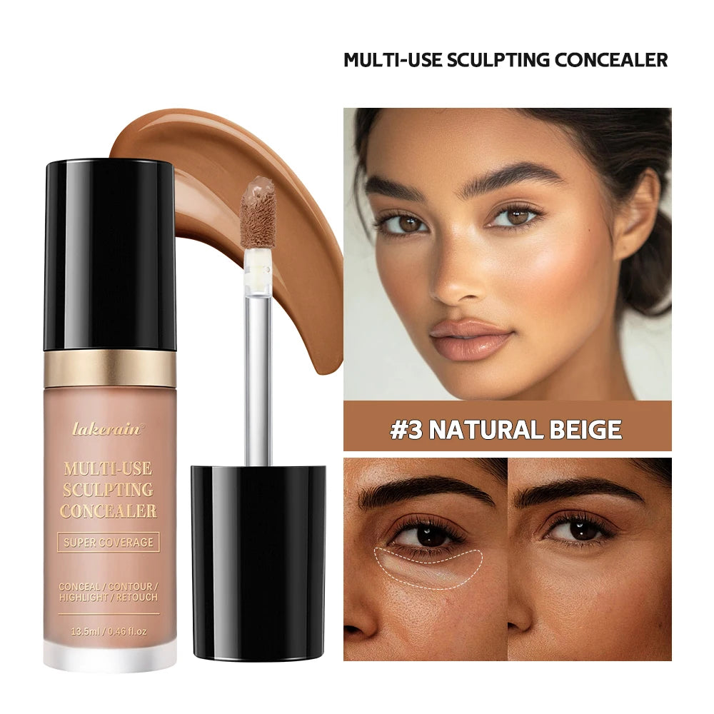 Foundation Coverage Concealer, Long Lasting Hydrating - Zenflow Active