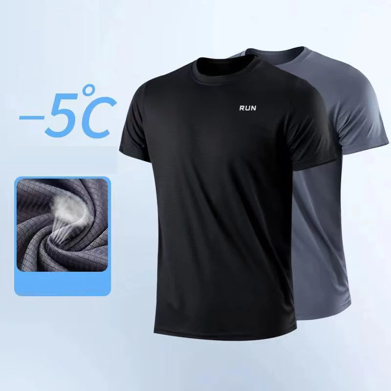 Men's Quick Dry Short Sleeve Lightweight Gym T-Shirt - Zenflow Active