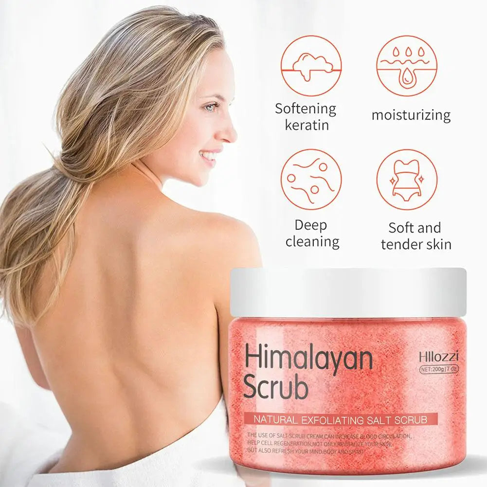 Exfoliating Body Salt Scrub – 200g | Himalayan, Coffee, Turmeric & Coconut - Zenflow Active