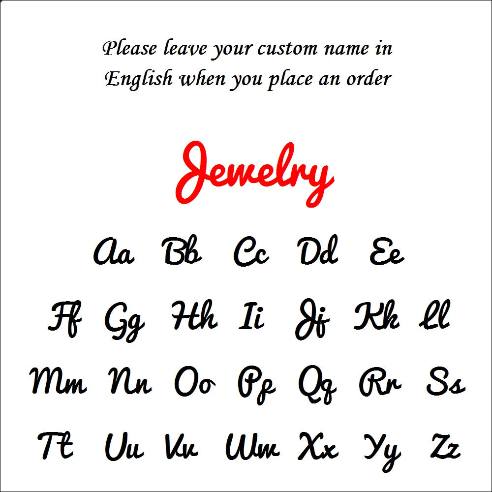 Custom Personalized Signature Name Necklace Stainless Steel Handmade Cursive Name Choker Jewellery Birthday Gift for Women - Zenflow Active