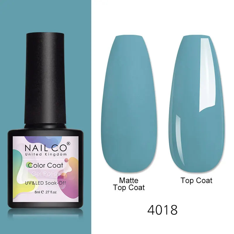 Gel Nail Polish 8ml – UV/LED Soak-Off Formula in 112+ Shades - Zenflow Active