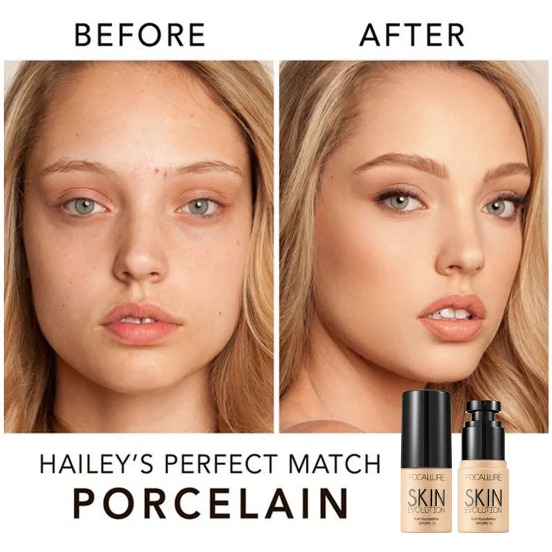 Focallure 8 Colors Face Foundation Makeup Base - Zenflow Active