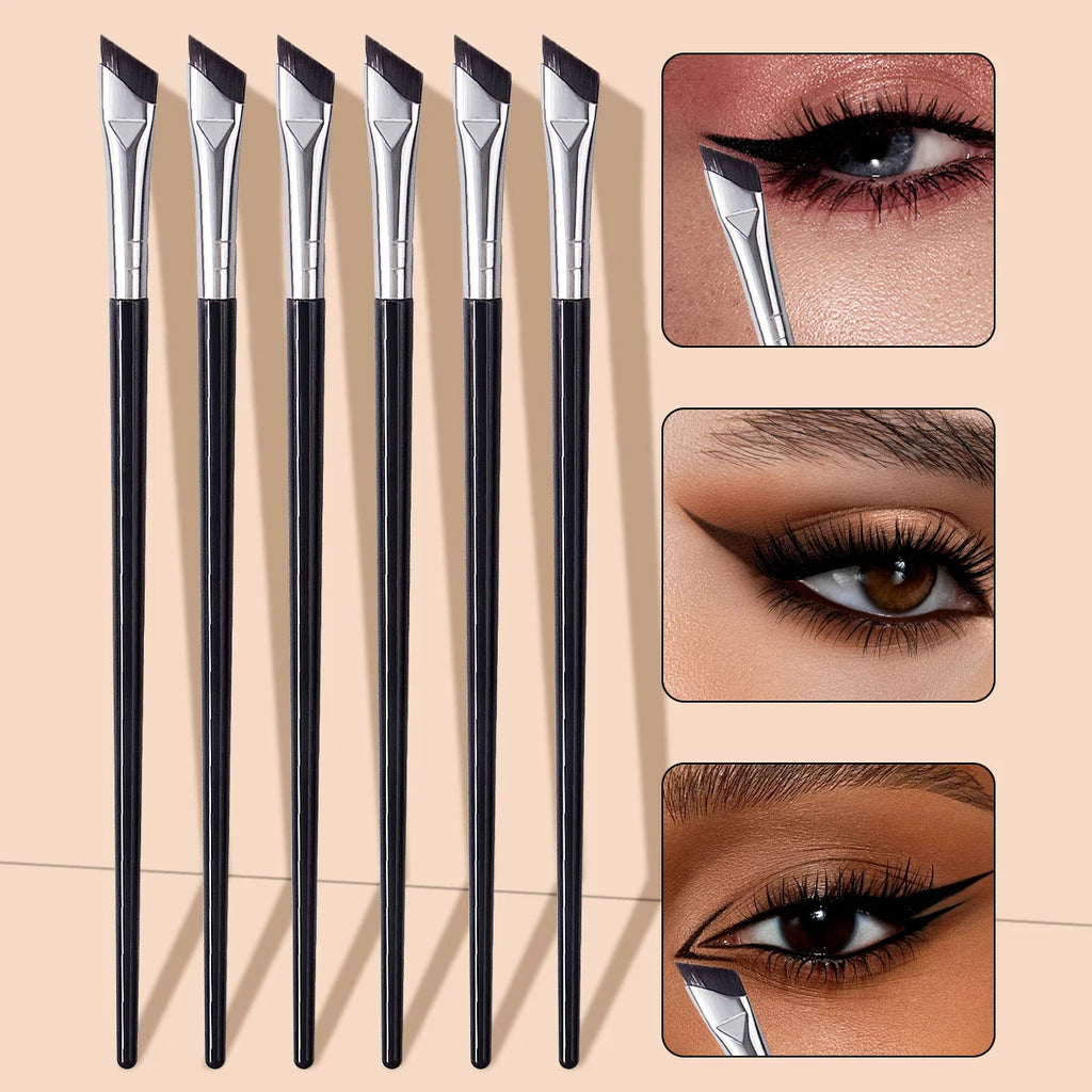 6Pcs Angled Eyeliner Brush Set - Zenflow Active