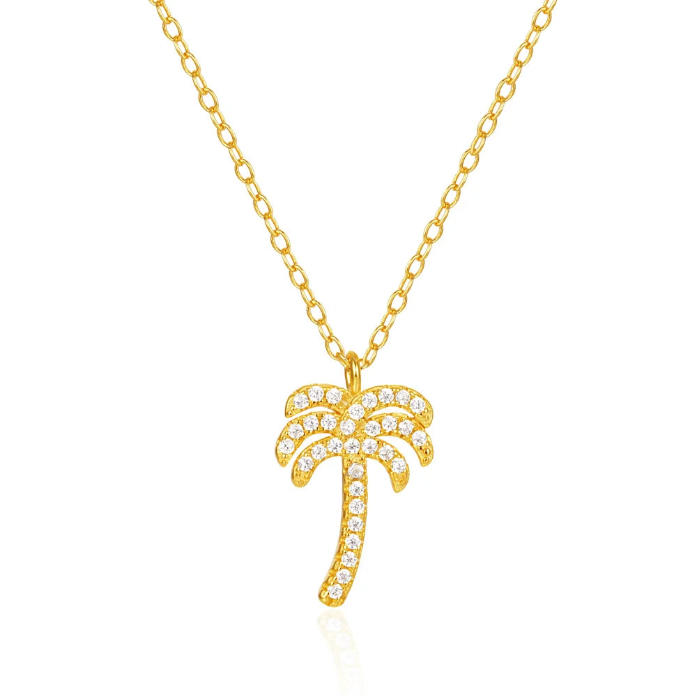 CANNER Crystal Zircon 925 Sterling Silver Necklace For Women Pendente Fine Jewellery Long Chain - Zenflow Active