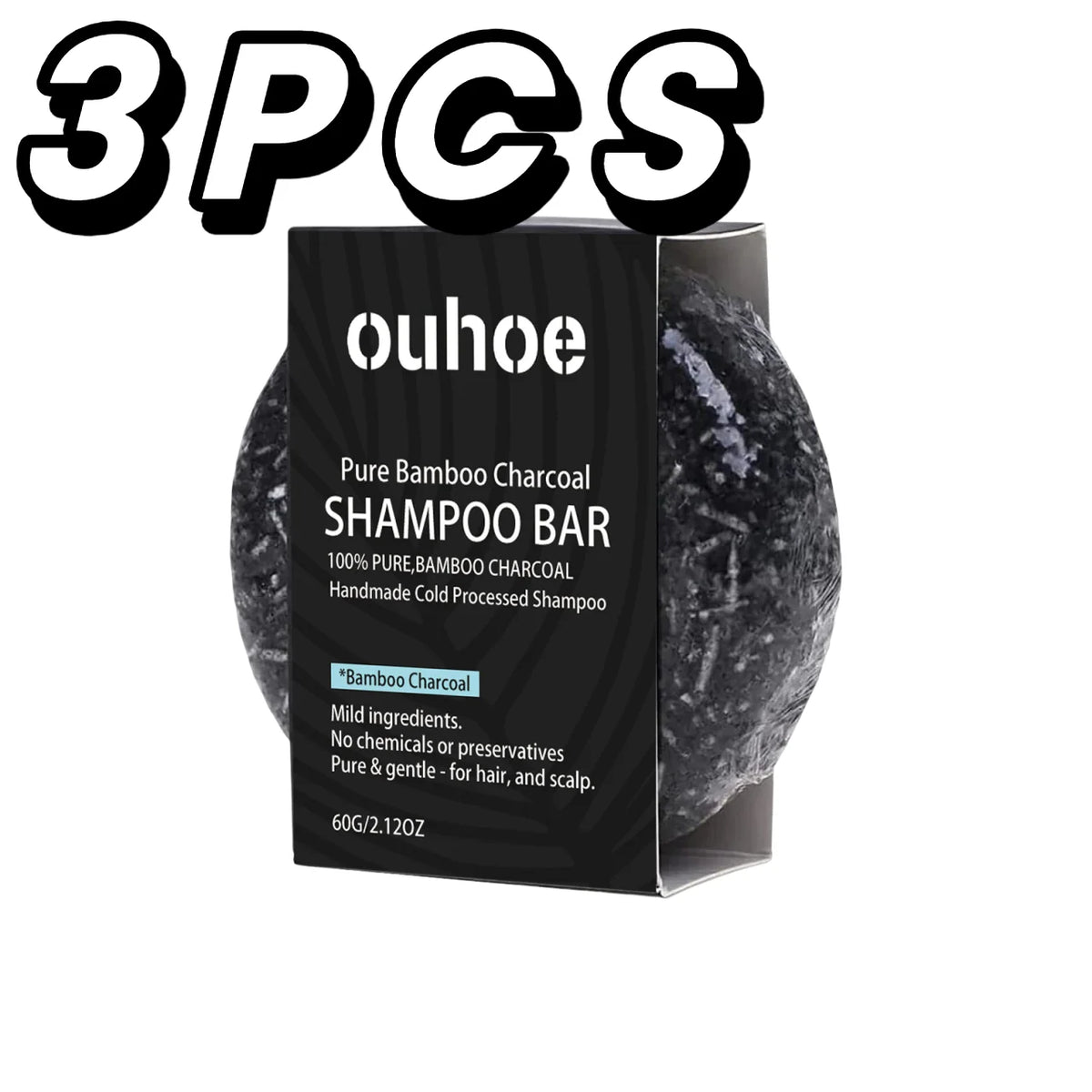 Bamboo Charcoal Shampoo - Zenflow Active