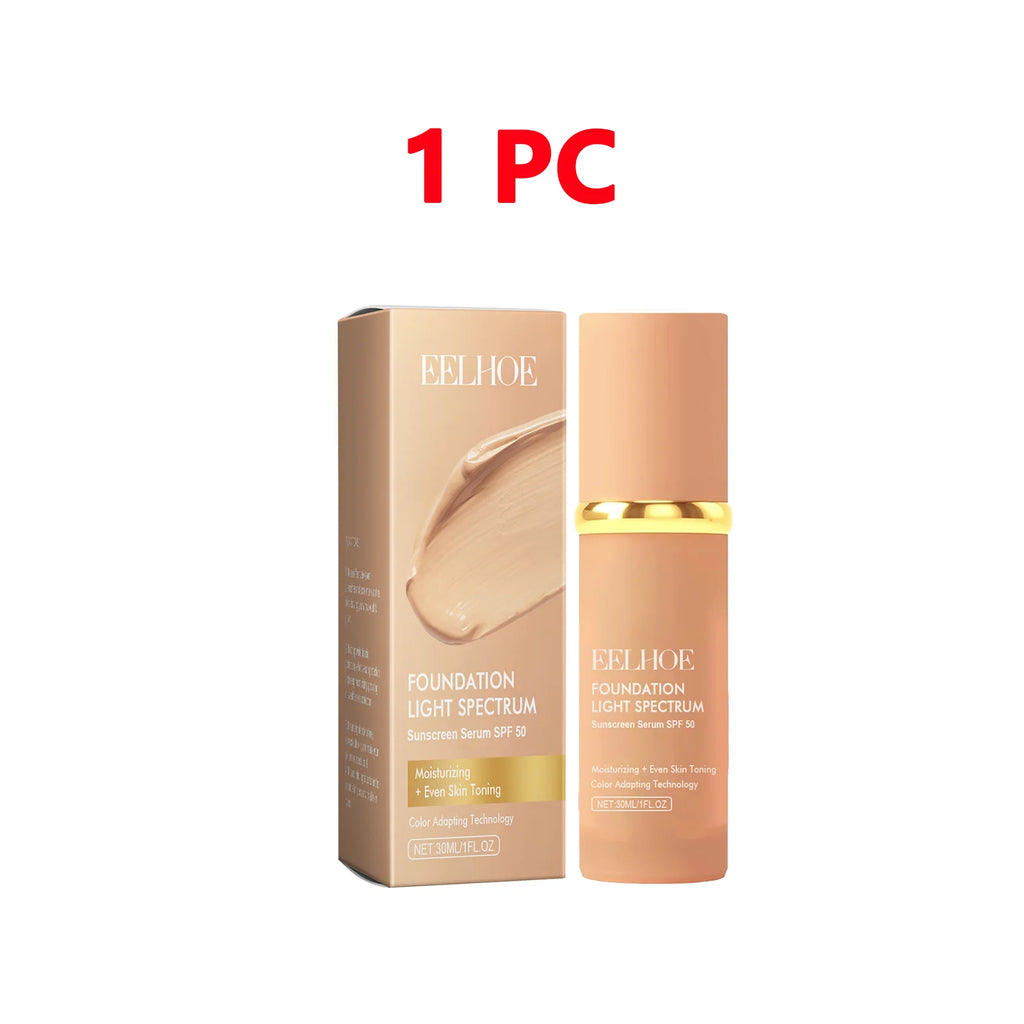 4 in 1 Colour Changing Foundation Liquid with SPF 50 - Zenflow Active