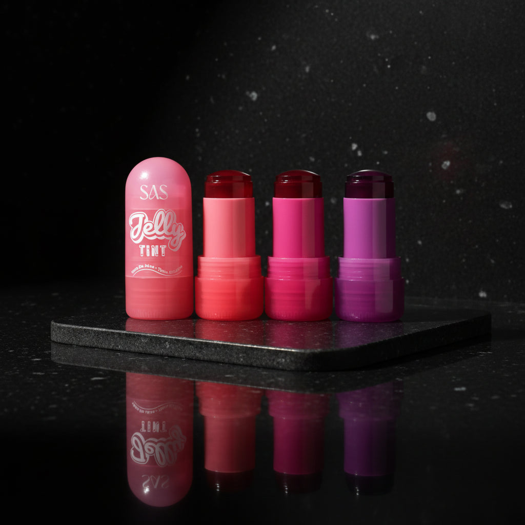 SADOER 3-in-1 Jelly Blush, Lip Balm & Eyeshadow Stick - Zenflow Active