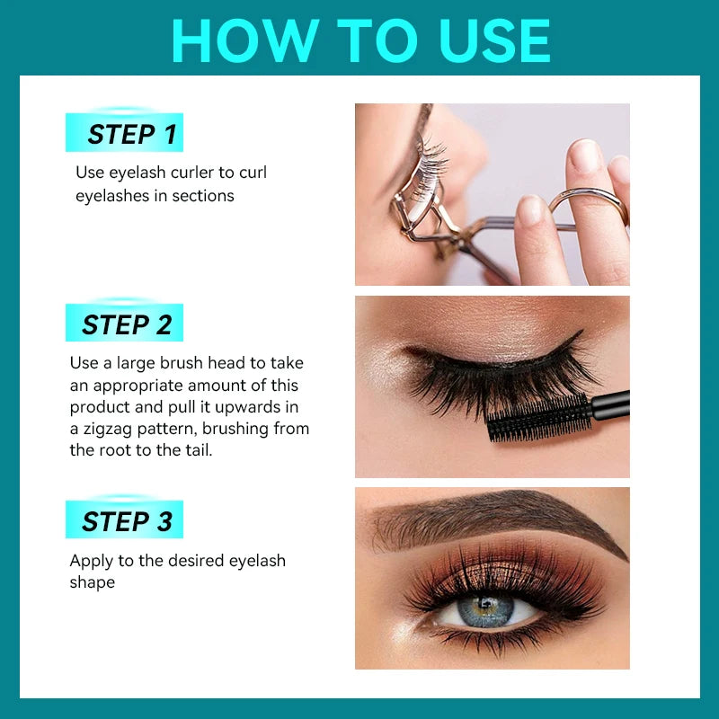 Mascara, Waterproof and Sweat Proof, Fast Drying - Zenflow Active