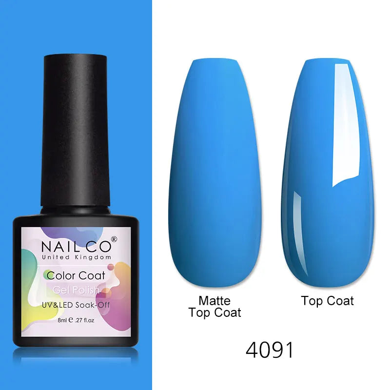 Gel Nail Polish 8ml – UV/LED Soak-Off Formula in 112+ Shades - Zenflow Active