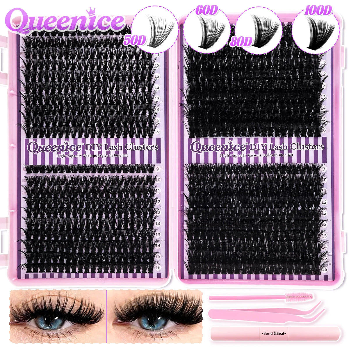 DIY D-Curl Individual Lash Clusters – Fluffy, Wispy & Spiky Styles Zenflow Active