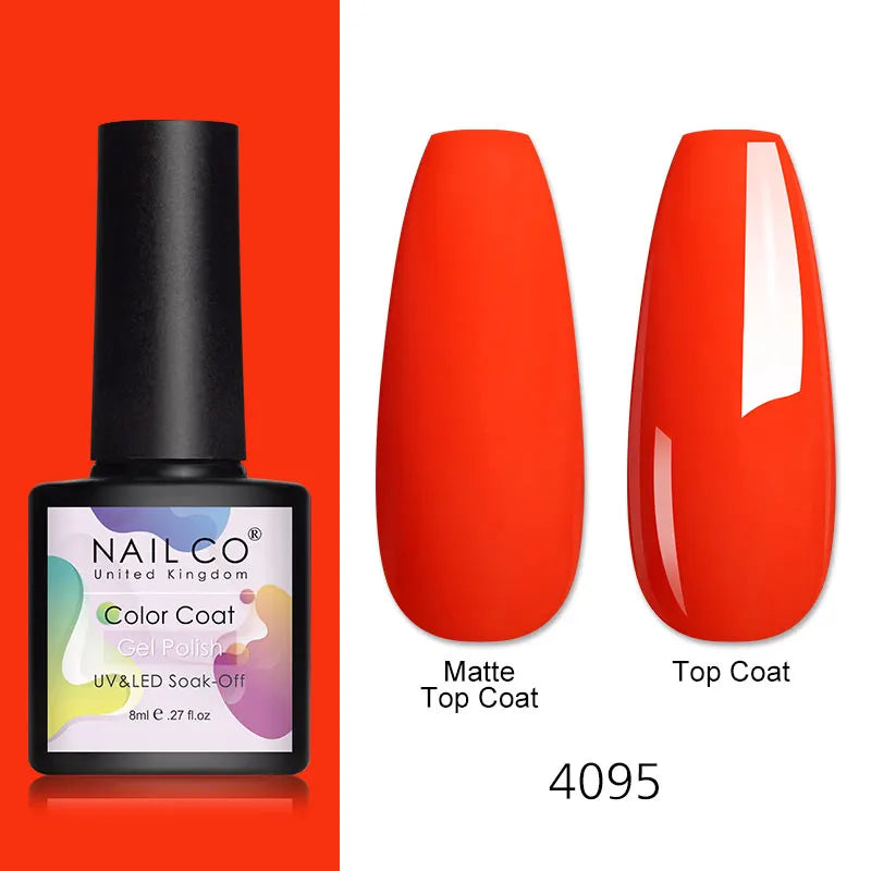 Gel Nail Polish 8ml – UV/LED Soak-Off Formula in 112+ Shades - Zenflow Active