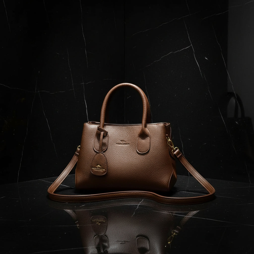 3-layer Women's Handbag, Luxury Shoulder Crossbody Bag High Quality Soft Leather Bag - Zenflow Active