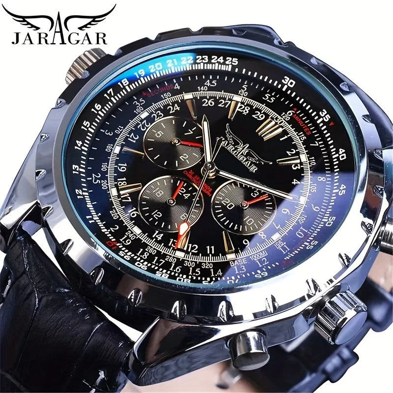 High-End Men's Watch Functionally Practical Mechanical Timepiece Made of Stainless Steel - Zenflow Active