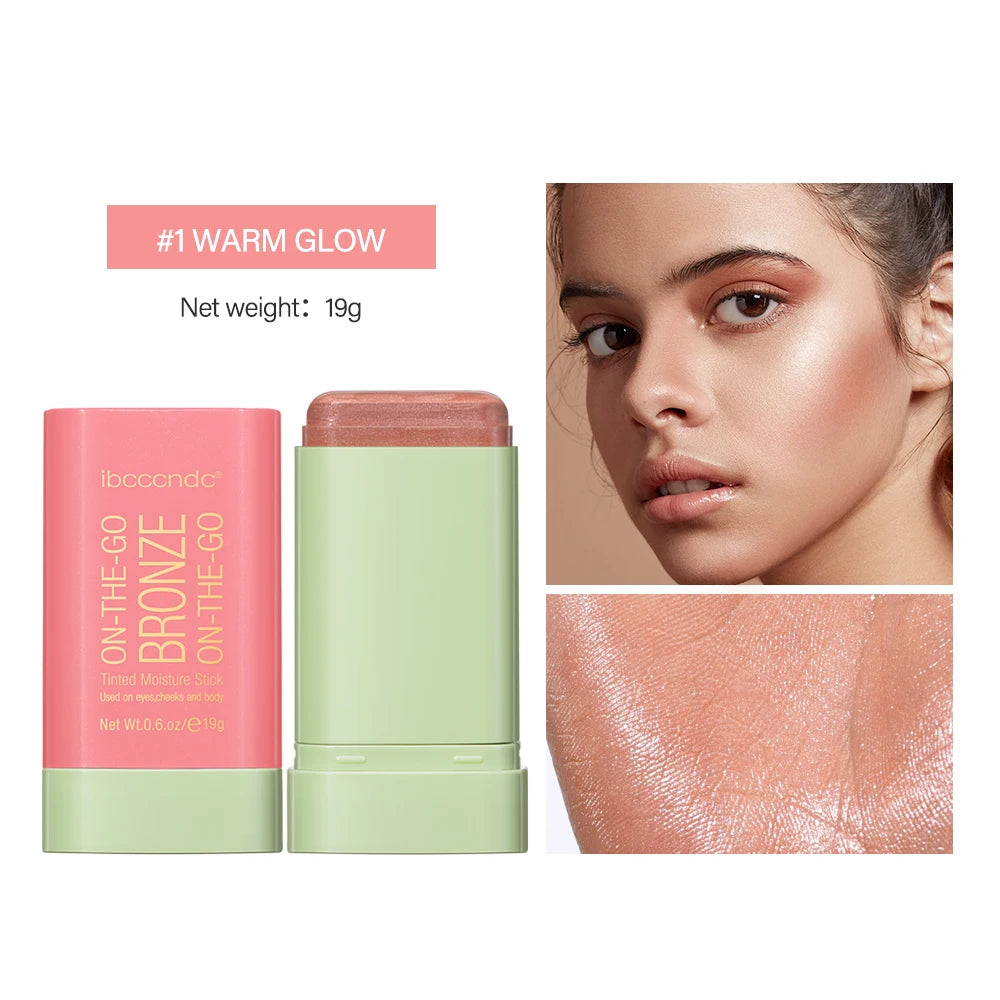 Multi-Use Cream Blush Stick — Cheeks, Lips & Eyes - Zenflow Active