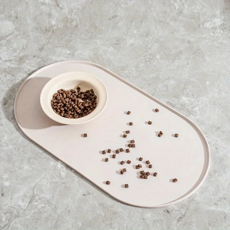 Non-Slip Waterproof Pet Feeding Mat for Cats & Dogs - Zenflow Active