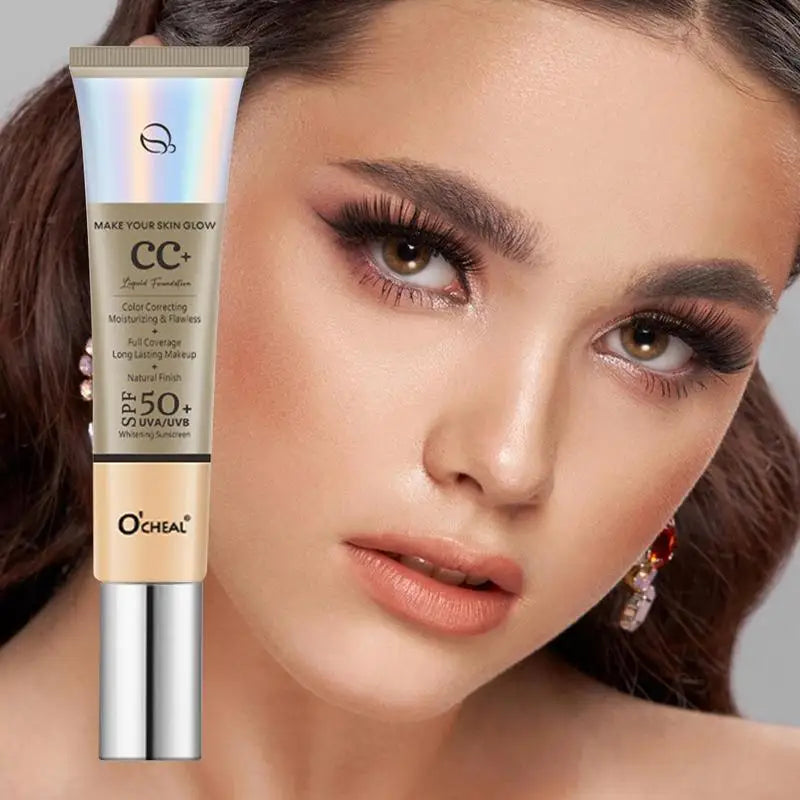 CC Cream Concealer Color Correcting Cream SPF 50 Sunscreen - Zenflow Active