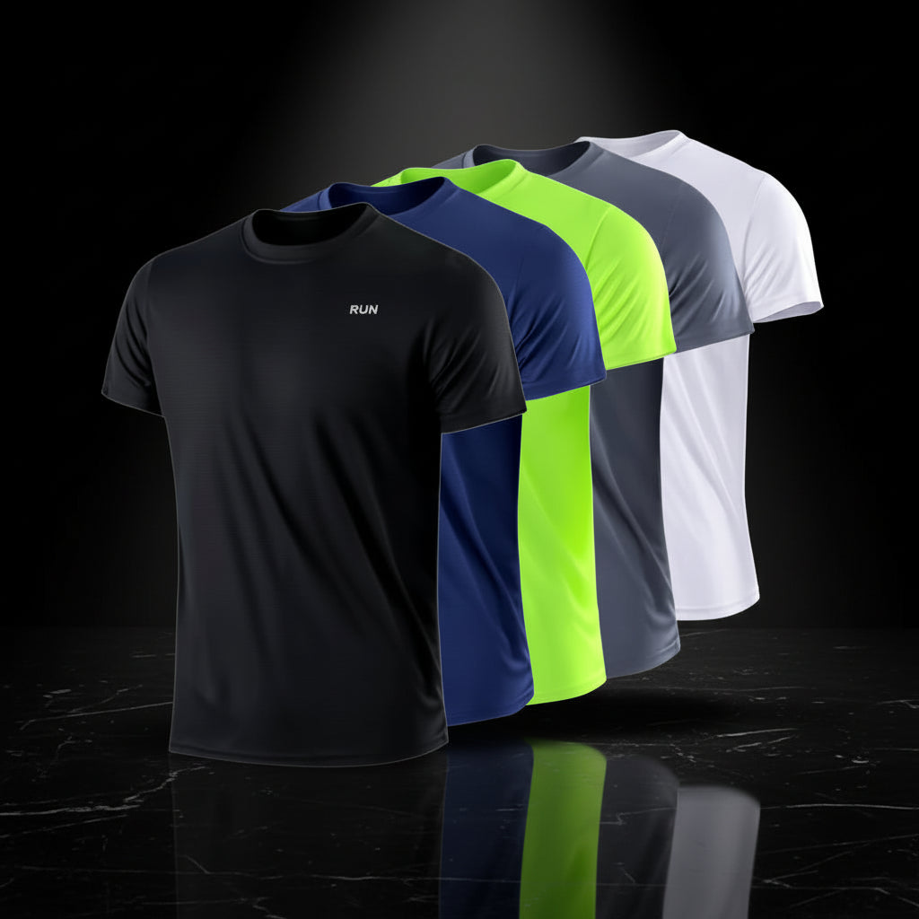 Men's Quick Dry Short Sleeve Lightweight Gym T-Shirt - Zenflow Active