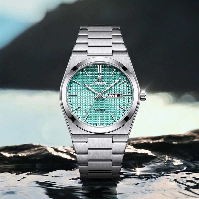 PAAZOMU M821 Chronograph Men's Watch — Automatic, Luminous, Waterproof, 9 Colourways - Zenflow Active