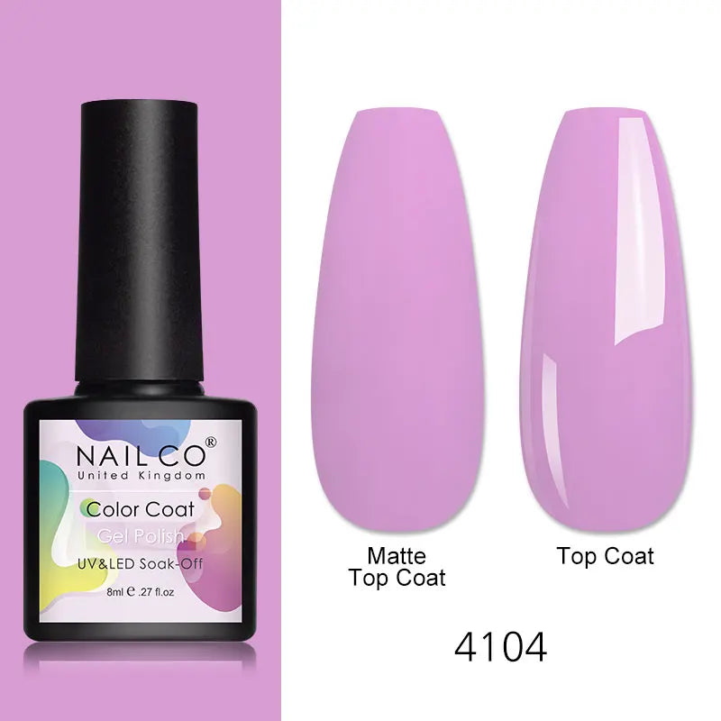 Gel Nail Polish 8ml – UV/LED Soak-Off Formula in 112+ Shades - Zenflow Active