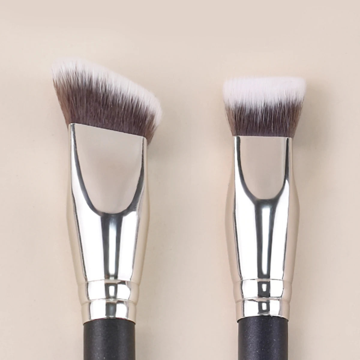Angled Contour Makeup Brush – Blush, Foundation & Powder Blending - Zenflow Active