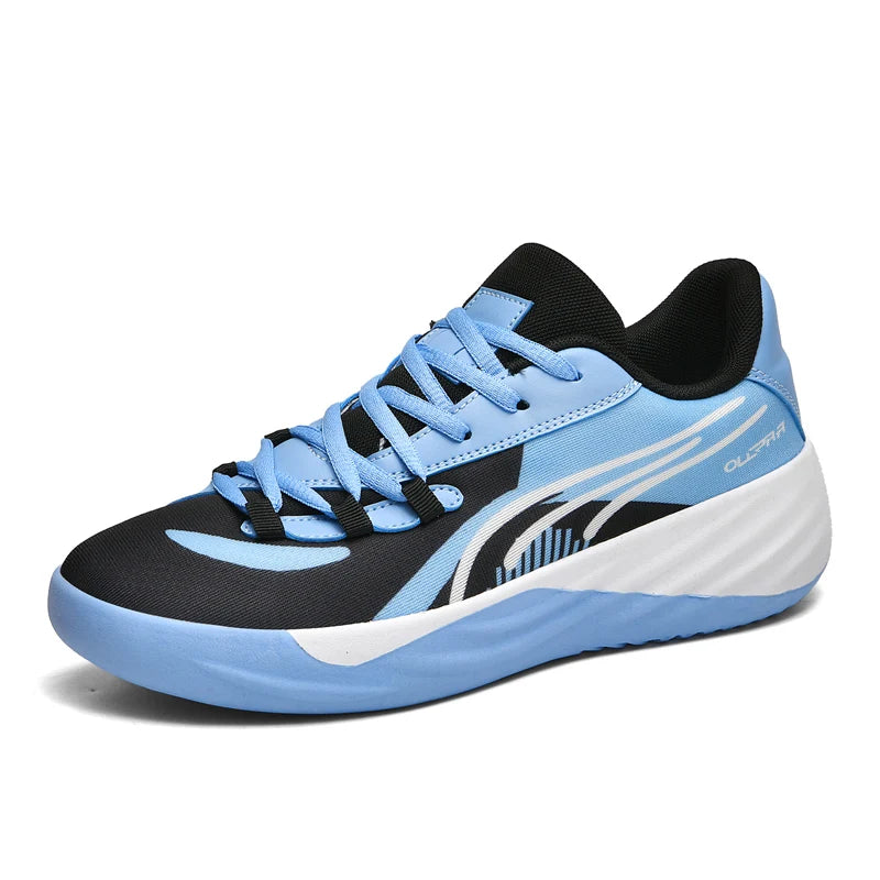 Men's Professional High-Top Basketball Shoes | Breathable Anti-Slip Training & Game Sneakers - Zenflow Active