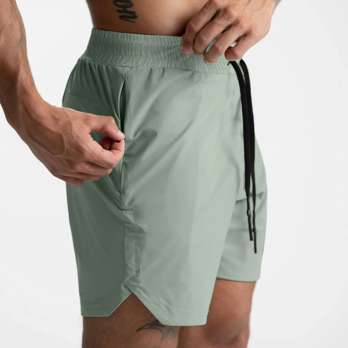 Men's Running Shorts, Single-Layer Woven, Quick Dry Casual Gym/Fitness Sportswear - Zenflow Active