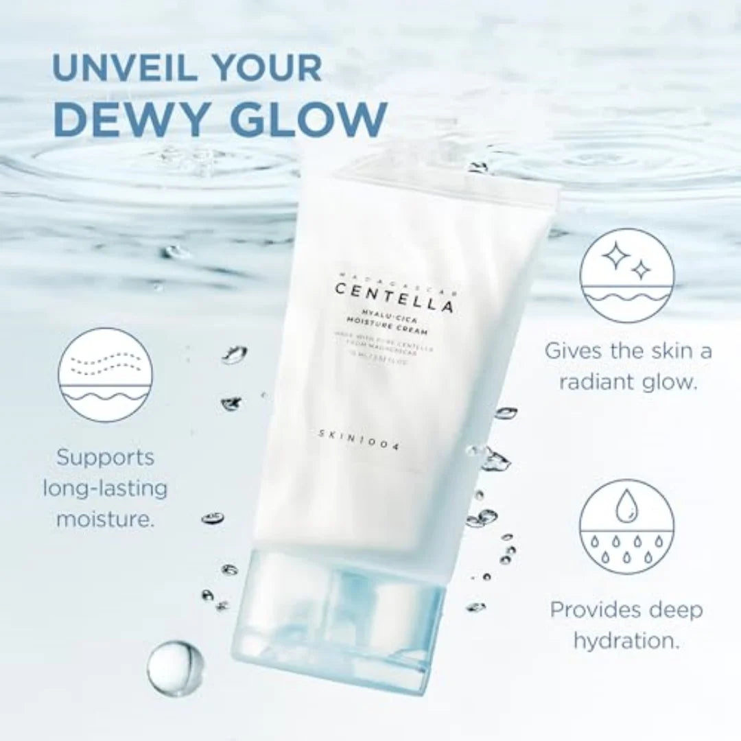 SKIN1004 Madagascar Centella Hyalu-Cica Moisture Cream - Zenflow Active