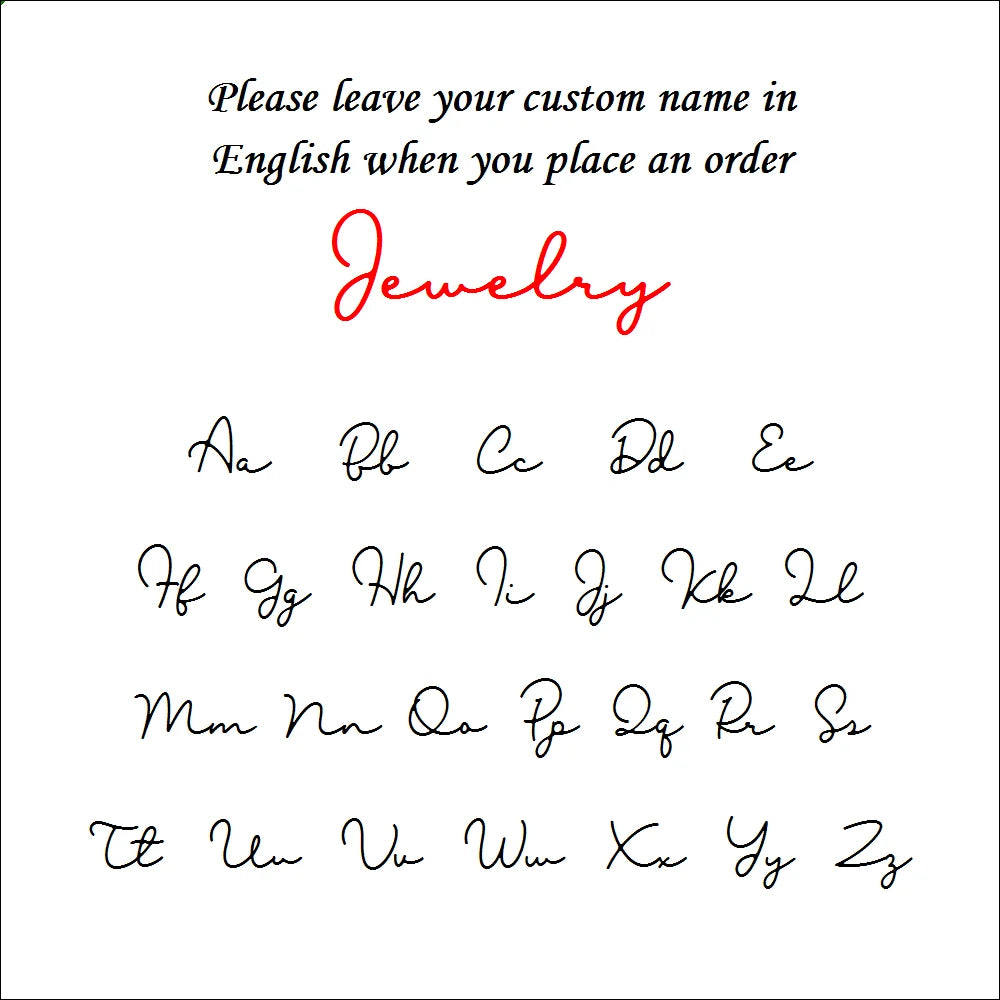 Custom Personalized Signature Name Necklace Stainless Steel Handmade Cursive Name Choker Jewellery Birthday Gift for Women - Zenflow Active