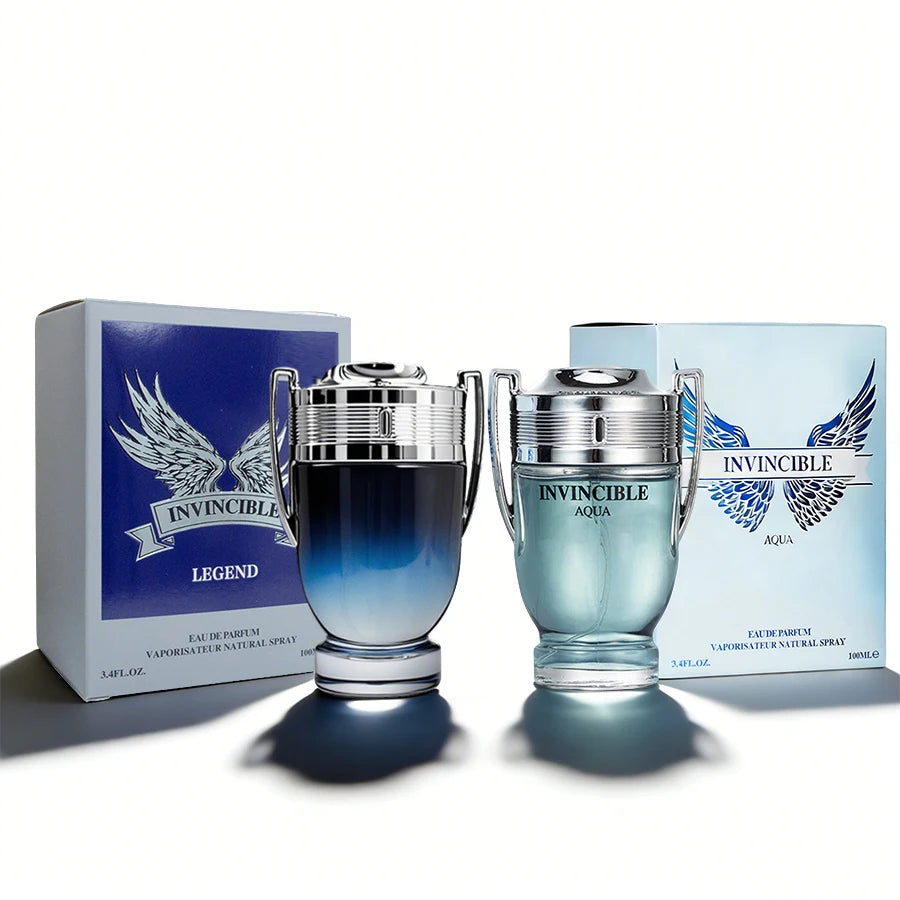 Men's 100ml EDP Woody Aquatic Marine Cologne - Long-Lasting, Fresh Citrus & Spicy - Zenflow Active
