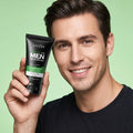 SADOER Men’s Glacier Mud Facial Cleanser with Salicylic Acid, 100g - Zenflow Active