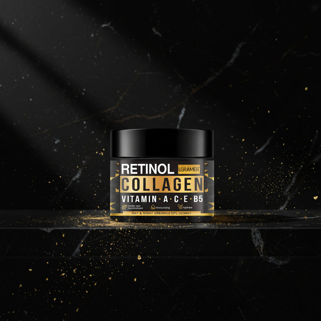 Men's Retinol & Collagen Face Cream, Hydrating and Firming Skin Care - Zenflow Active