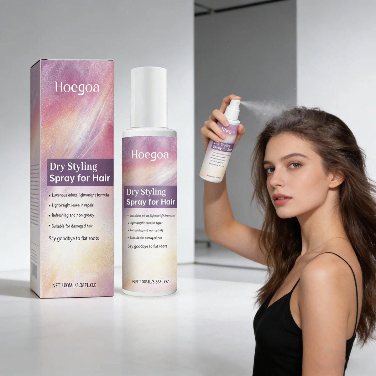 Hair Moisturizing Spray Reduces Frizz - Zenflow Active