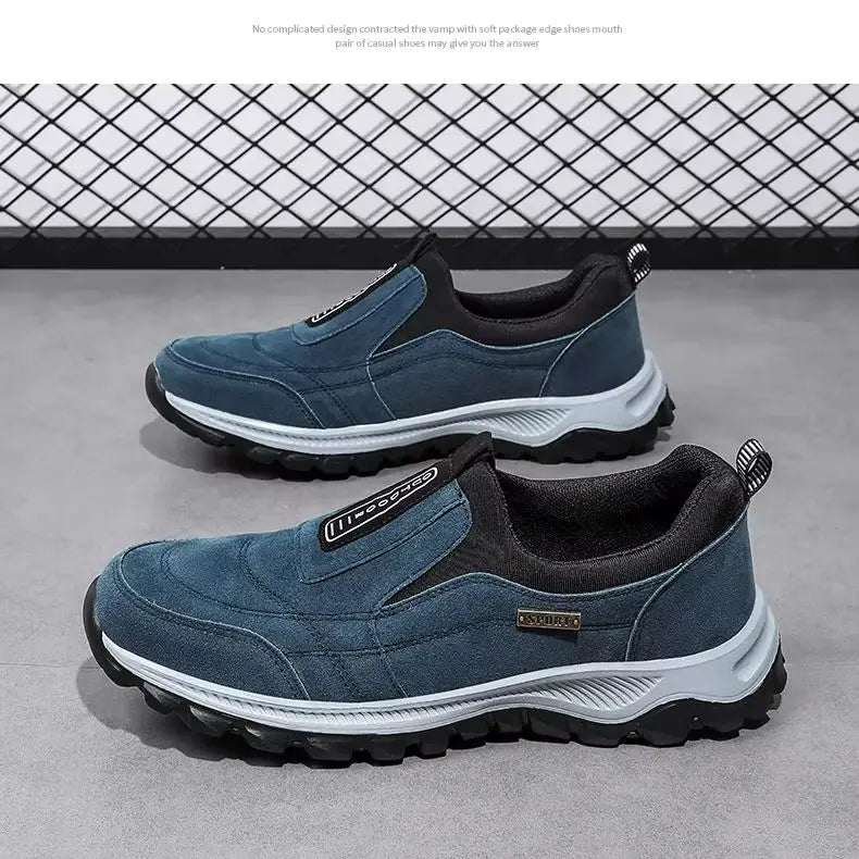 Men's Wear-Resistant Hiking Shoes | Non-Slip Casual Outdoor Trainers - Zenflow Active