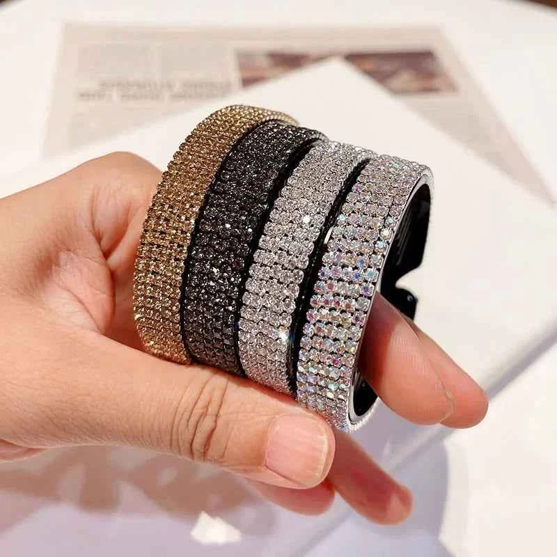 Elegant Luxury Rhinestone Hair Claws - Zenflow Active