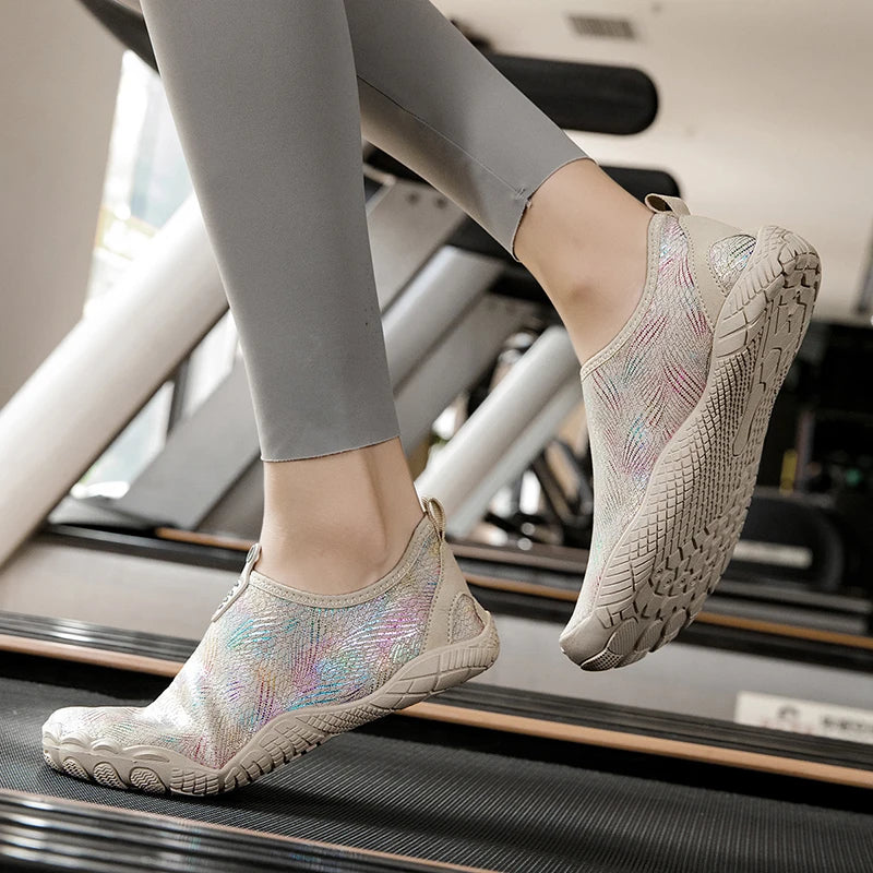 Unisex Quick-Dry Water Shoes — Anti-Slip, Stretch Fabric, Beach, Surf & Wading - Zenflow Active
