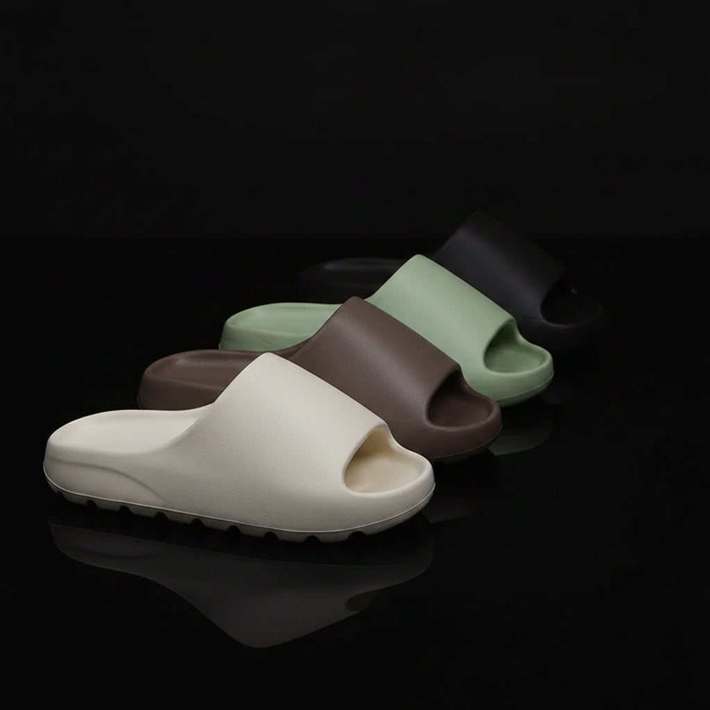 Coconut Cloud Sandals — Thick-Sole, Non-Slip, Unisex Summer Slides - Zenflow Active