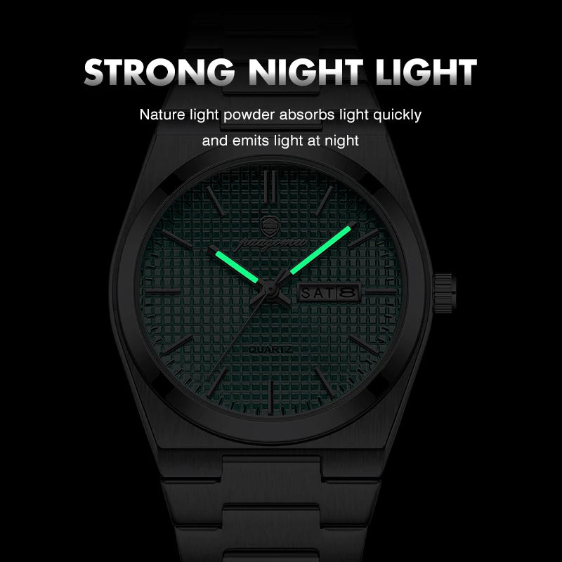 PAAZOMU M821 Chronograph Men's Watch — Automatic, Luminous, Waterproof, 9 Colourways - Zenflow Active