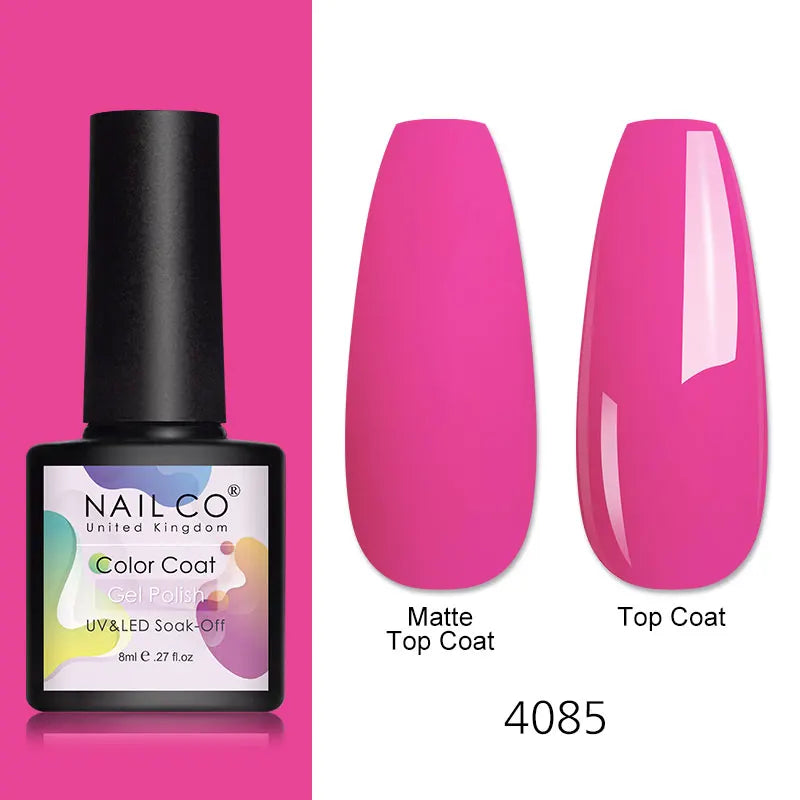 Gel Nail Polish 8ml – UV/LED Soak-Off Formula in 112+ Shades - Zenflow Active