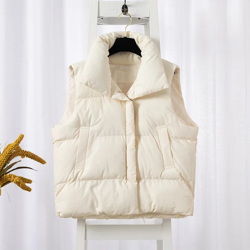 Padded Stand Collar Gilet - Zenflow Active