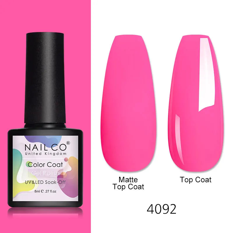 Gel Nail Polish 8ml – UV/LED Soak-Off Formula in 112+ Shades - Zenflow Active
