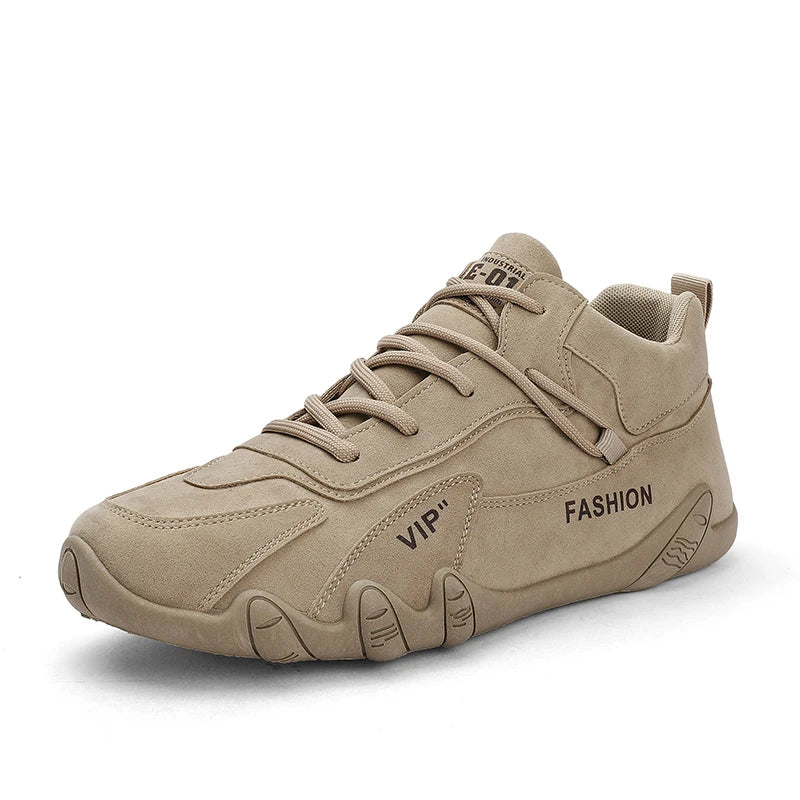 Men's All-Season Hiking & Casual Sneakers — Anti-Slip, Lace-Up, Lightweight - Zenflow Active